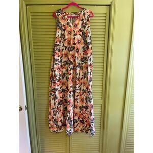 Sonoma Floral Print Maxi Dress - Size XL - Gently Used